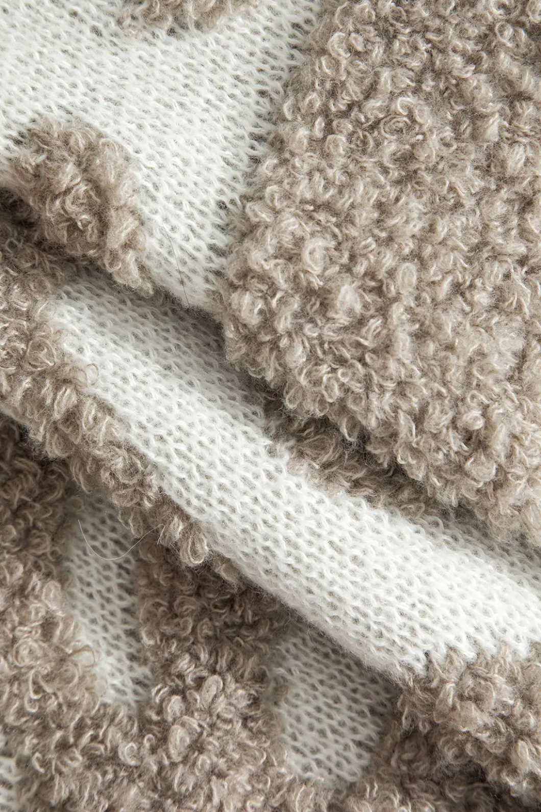 Colorblock V-neck Knit Button Up Cardigan>MICAS Sale