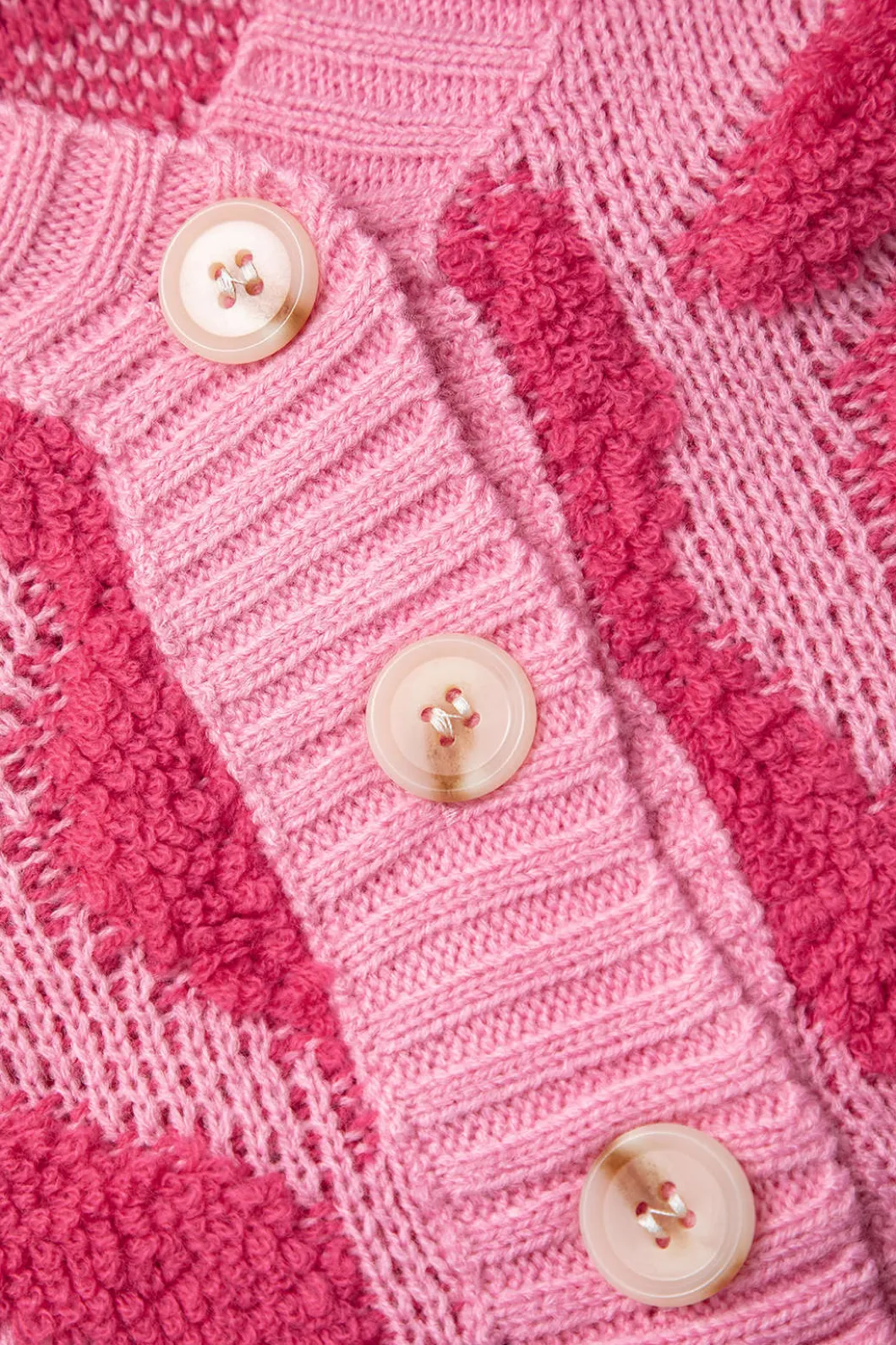 Colorblock V-neck Knit Button Up Cardigan>MICAS Sale