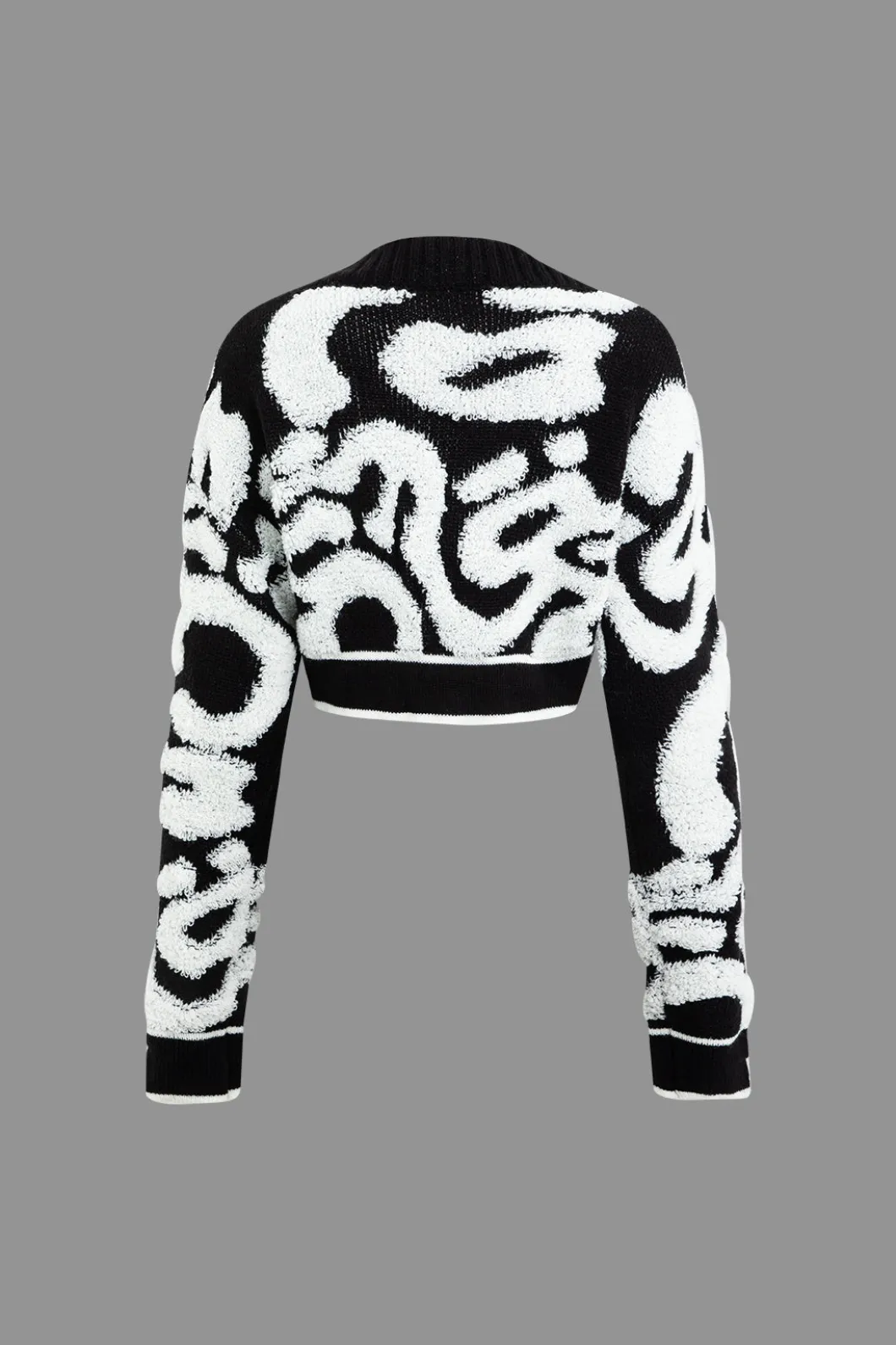 Colorblock V-neck Knit Button Up Cardigan>MICAS Sale