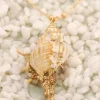 Conch Shell Pendant Necklace>MICAS Sale