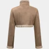 Contrast Binding V-shape Cut Jacket>MICAS Best