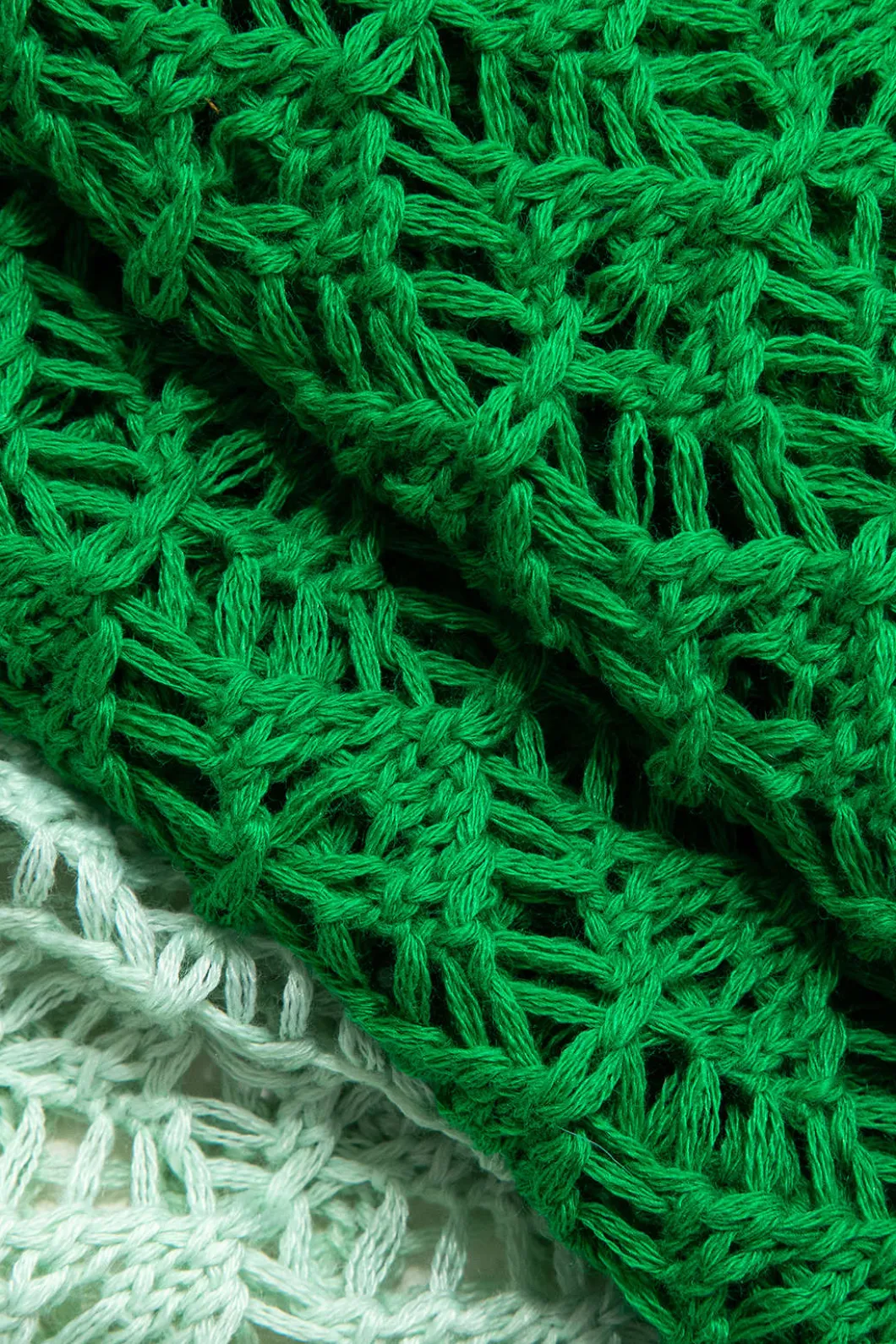 Contrast Crochet Slip Midi Dress>MICAS Outlet