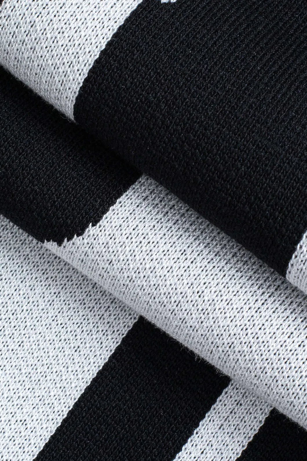 Contrast Cut Out Slit Sweater Dress>MICAS New