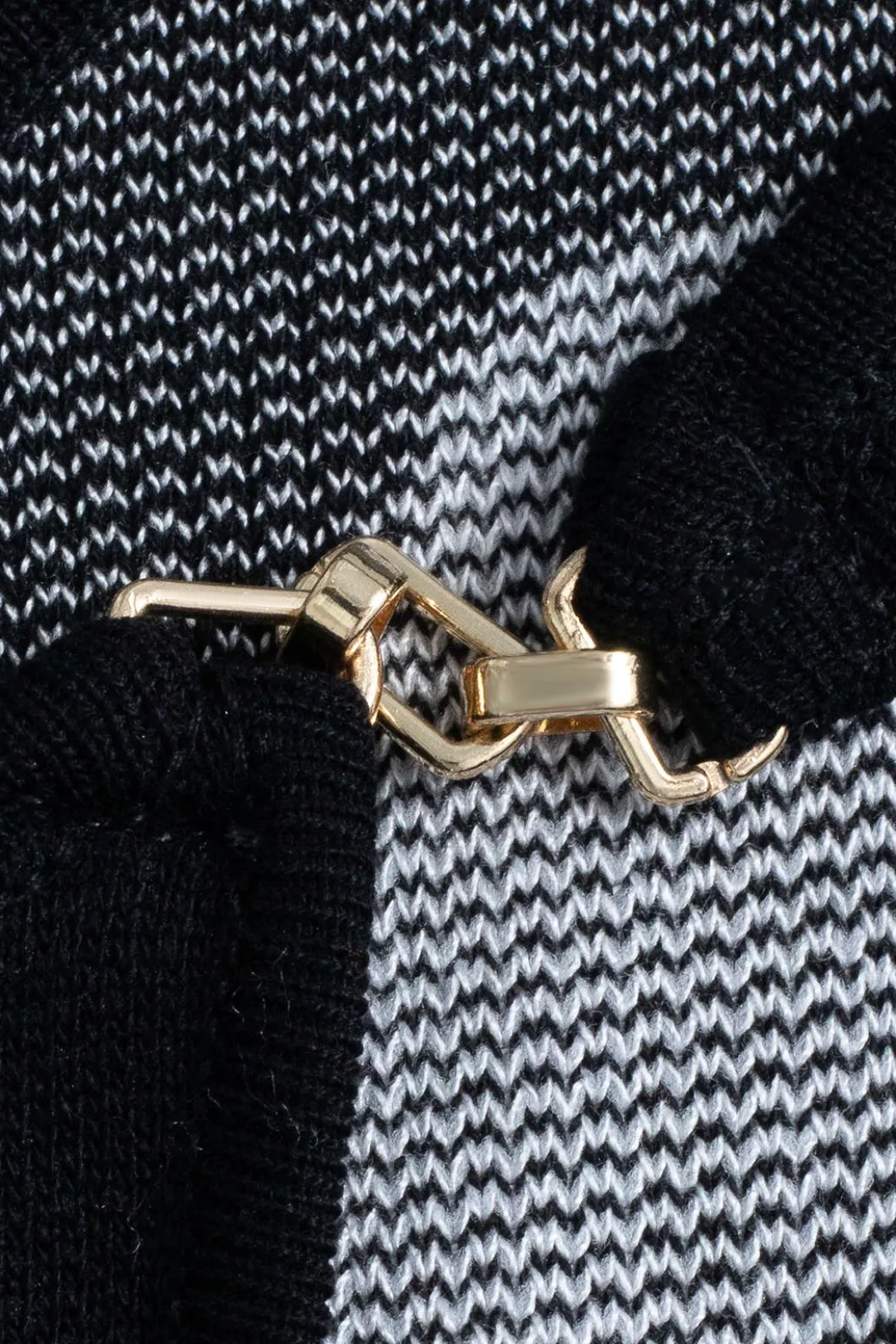 Contrast Cut Out Slit Sweater Dress>MICAS New