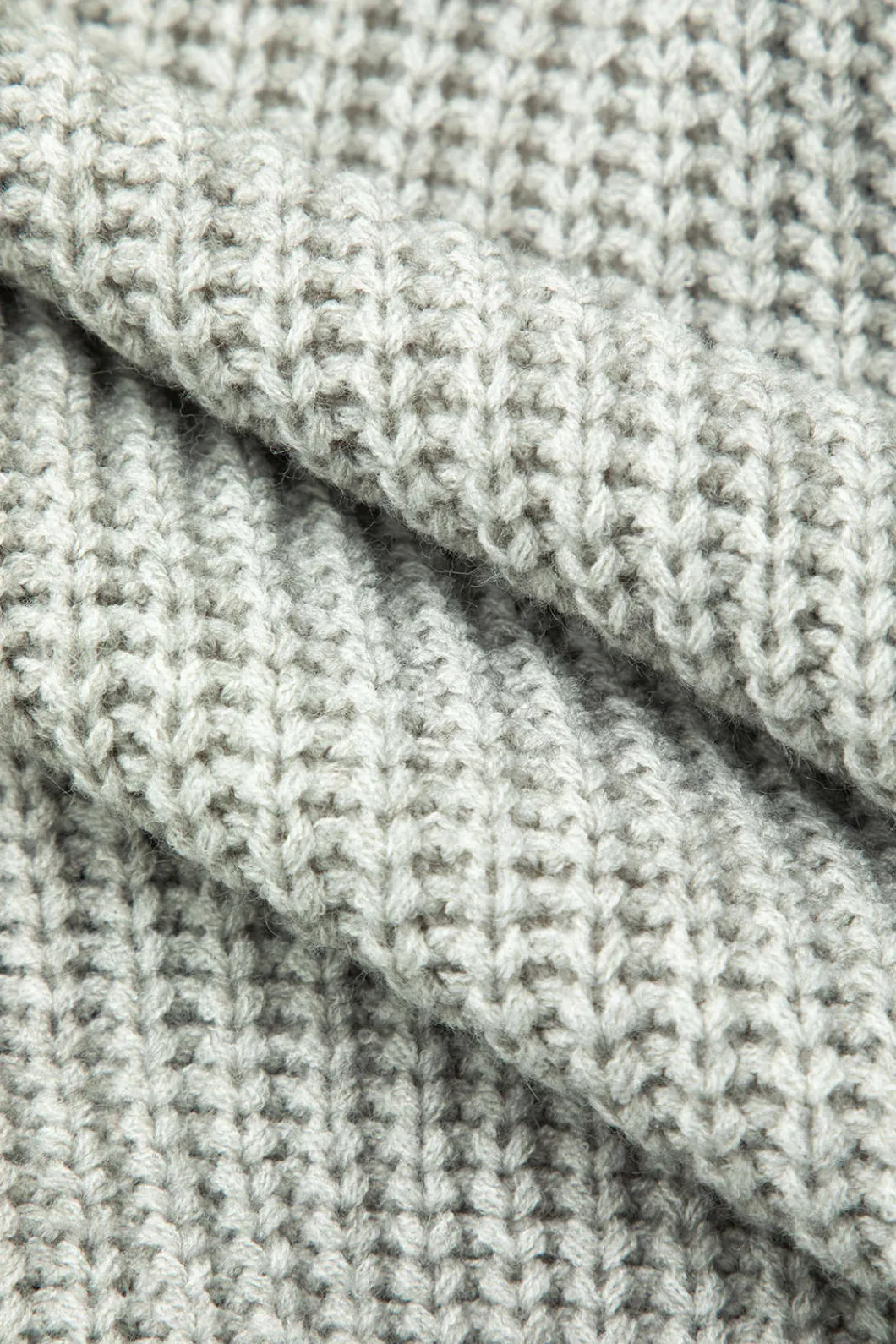 Contrast Denim Stitching Round Neck Sweater>MICAS Fashion