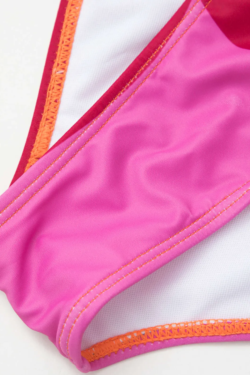 Contrast One Shoulder Bodysuit And Wrap Skirt Set>MICAS Outlet