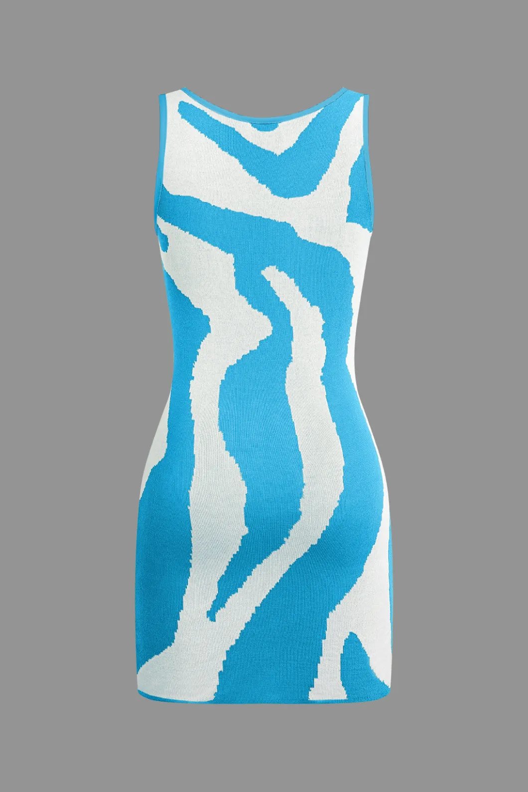 Contrast Sleeveless Knit Mini Dress>MICAS Sale