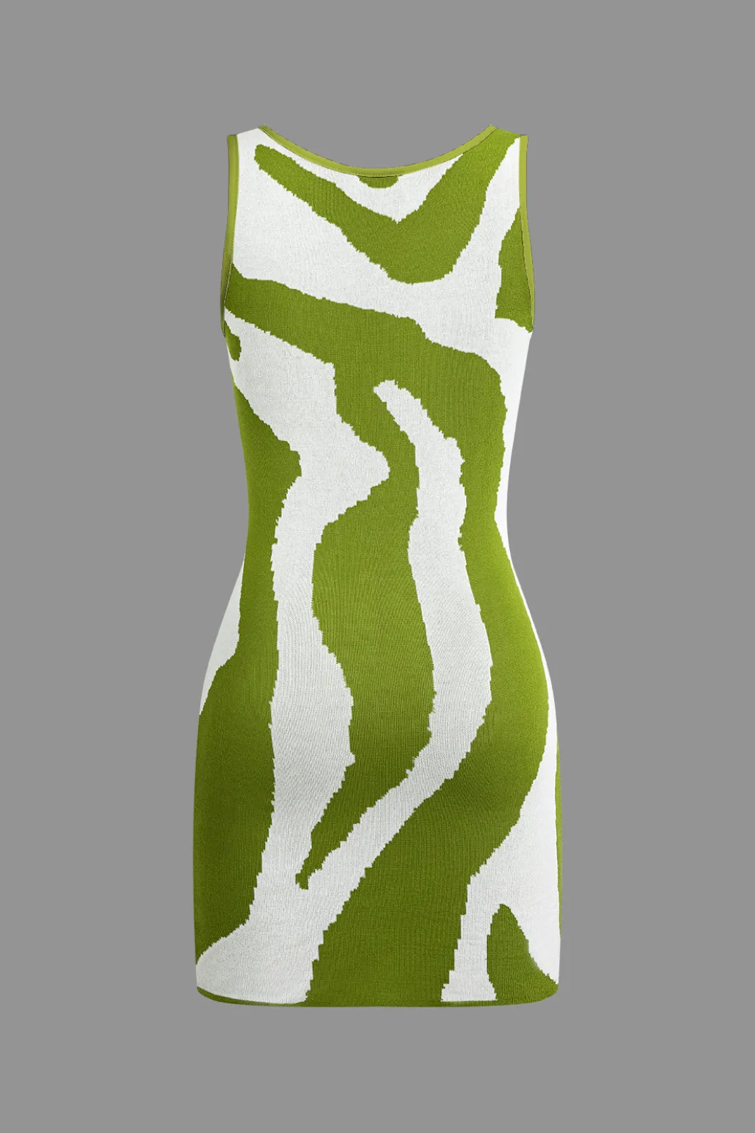 Contrast Sleeveless Knit Mini Dress>MICAS Sale