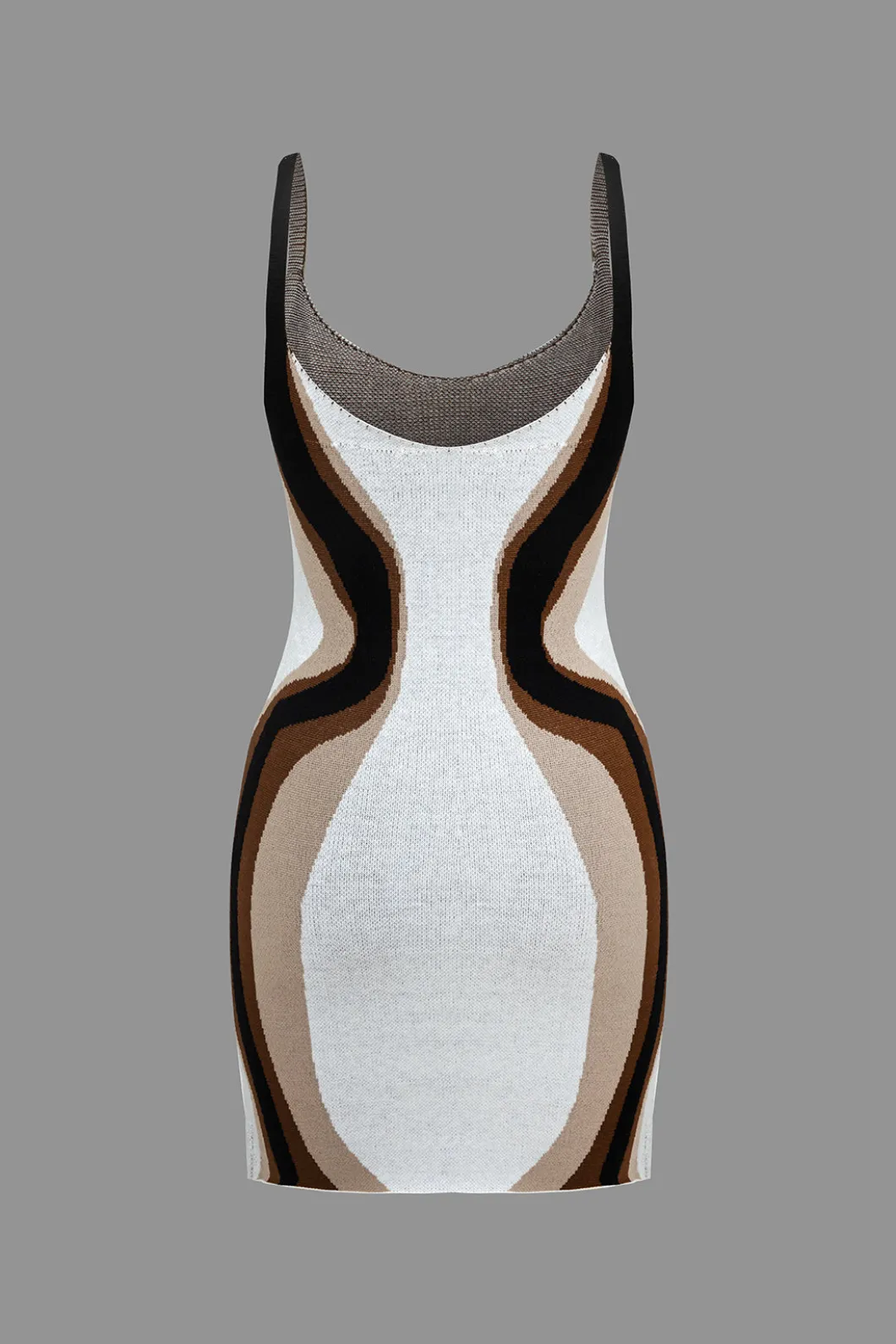 Contrast Slip Knit Mini Dress>MICAS Discount