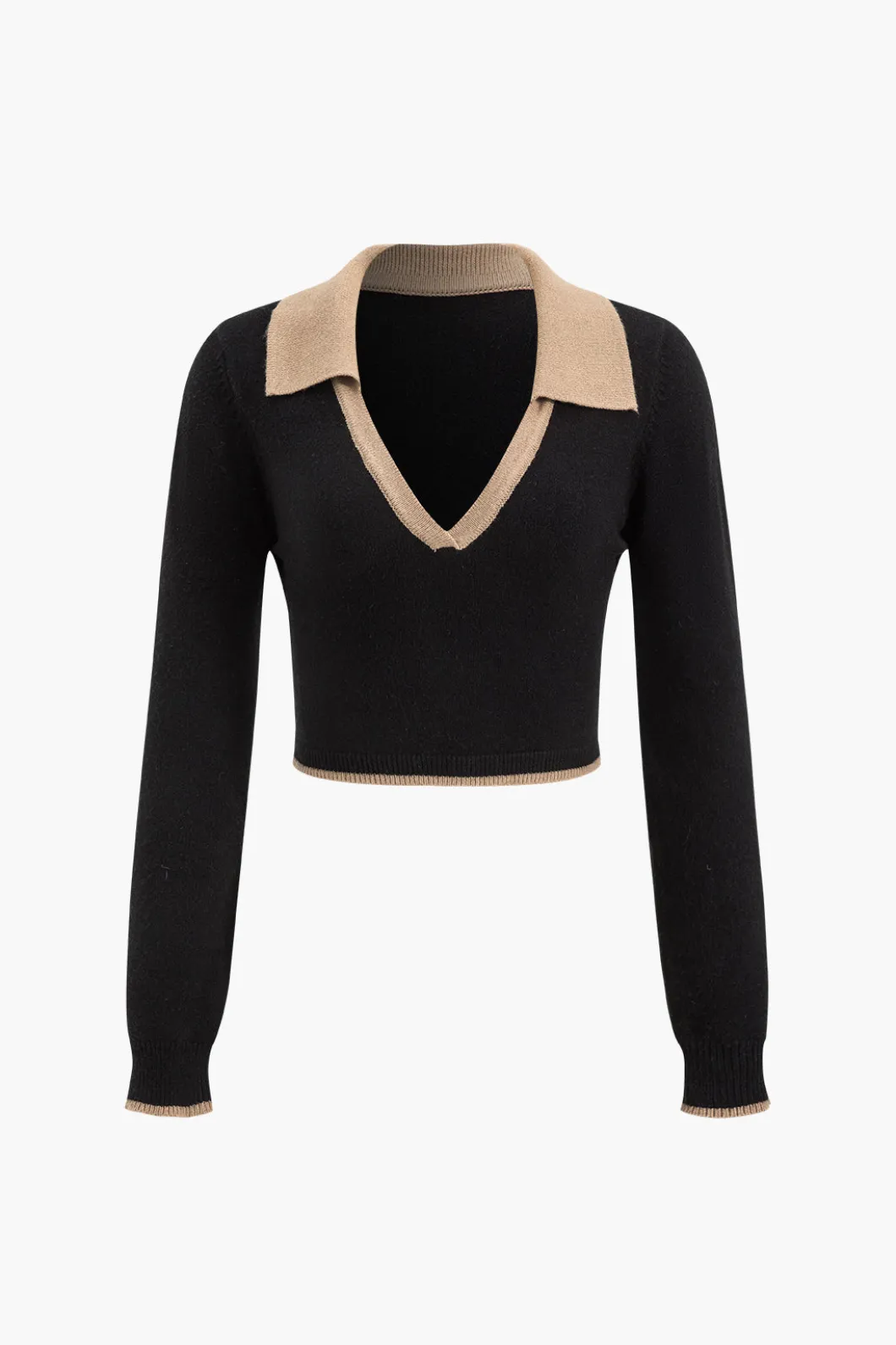 Contrast Sweater And Skirt Set>MICAS Online