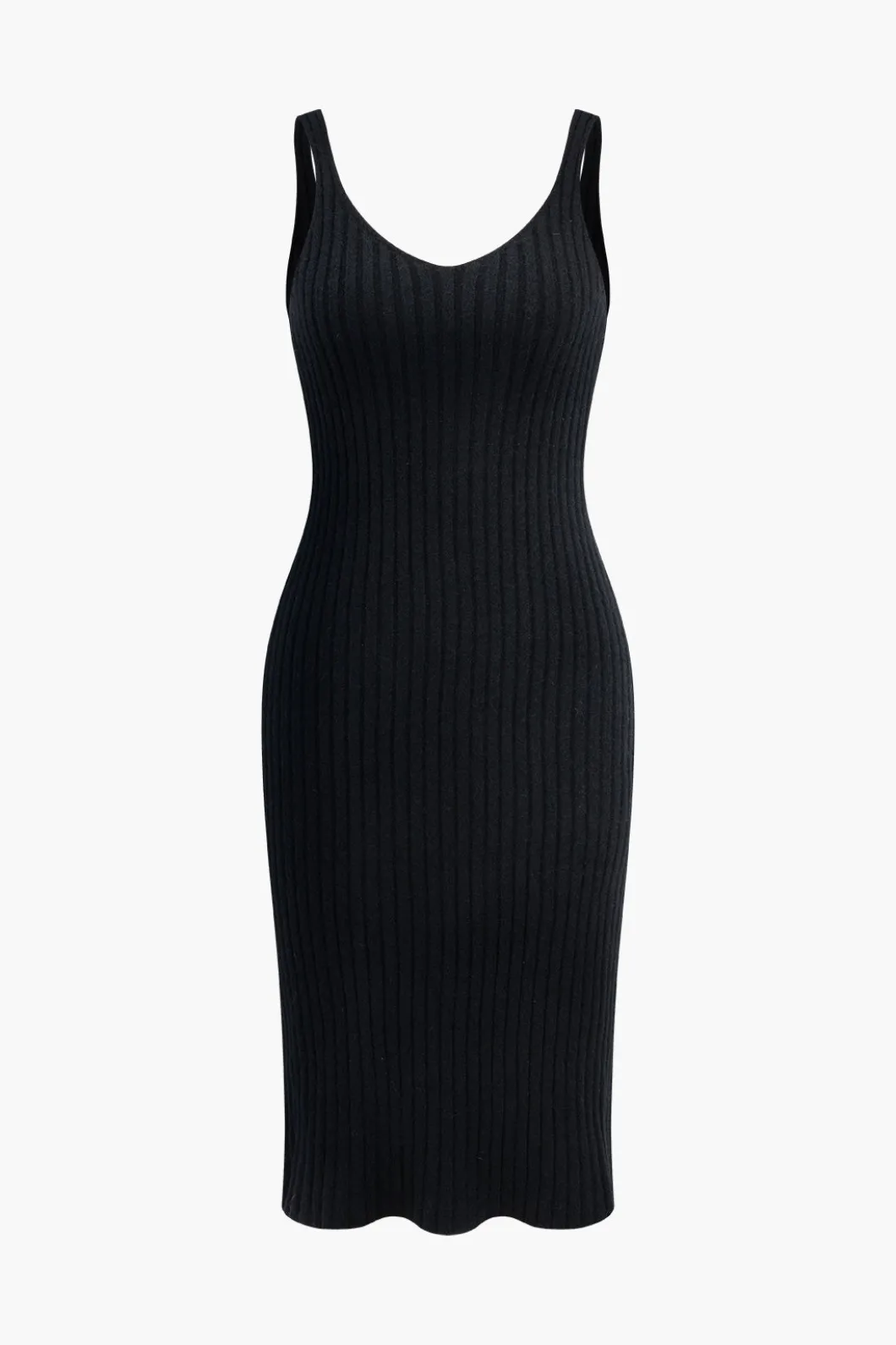 Contrast Sweater Button Cropped Cardigan And Slip Dress Set>MICAS Hot