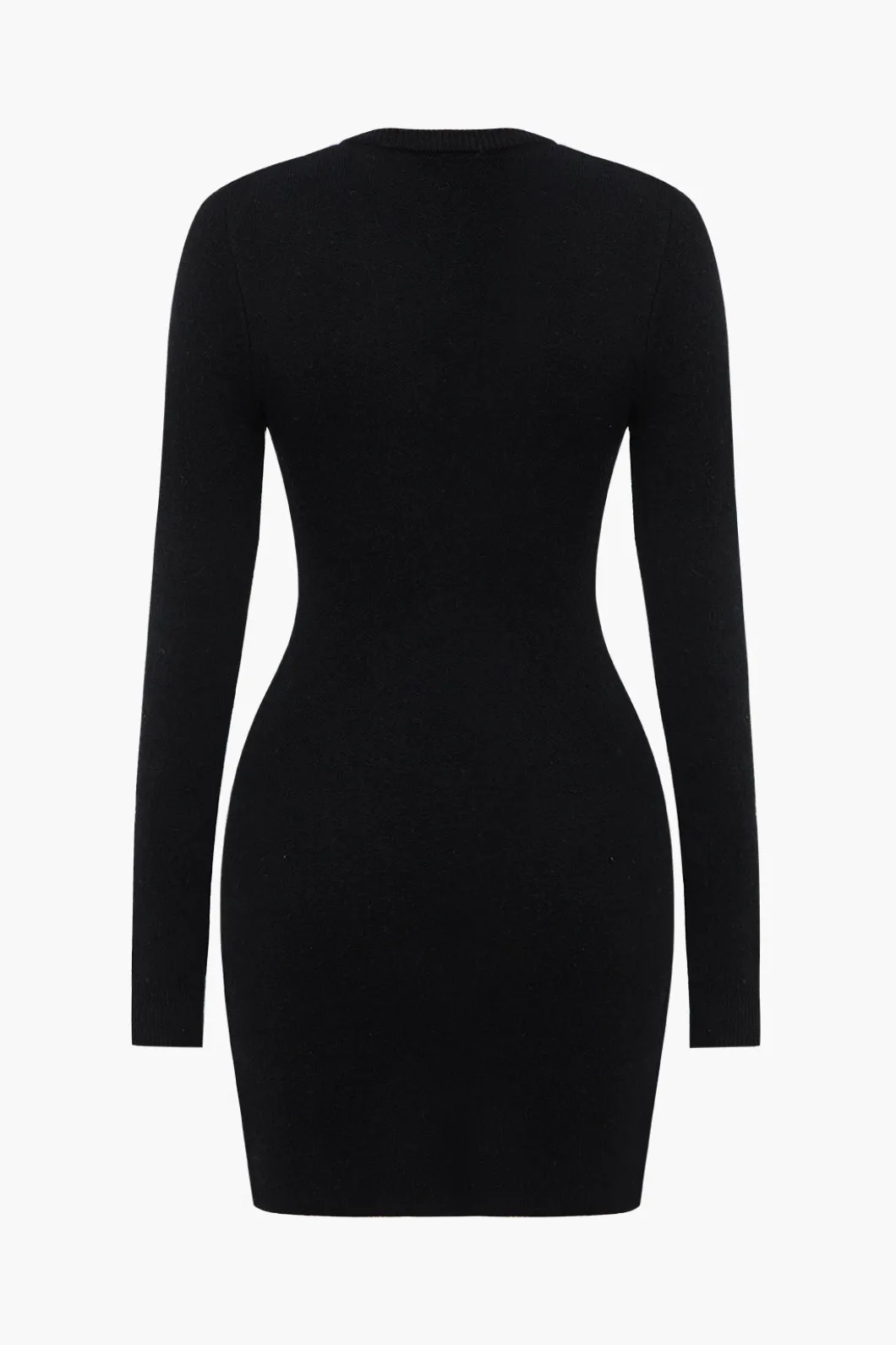 Contrast Sweater Dress>MICAS Clearance