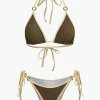 Contrast Tie-Up Bikini Set>MICAS Best