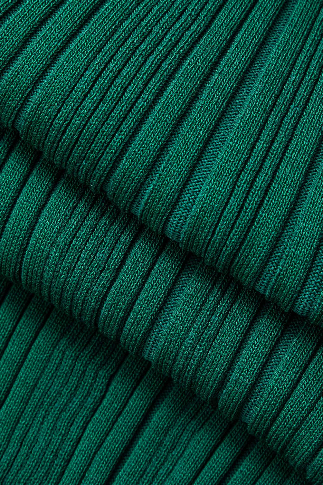 Contrast Trim Button Down Knitted Dress>MICAS Hot