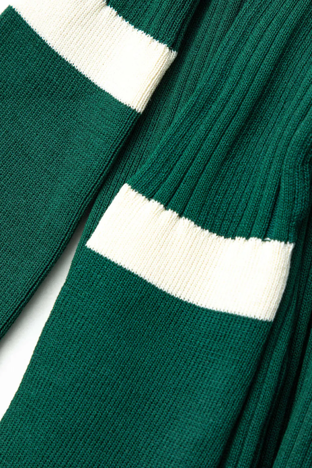 Contrast Trim Button Down Knitted Dress>MICAS Hot