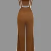Contrast Trim Tube Top And Trouser Set>MICAS Best