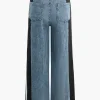 Contrast Wide Leg Jeans>MICAS Discount