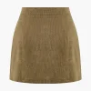 Corduroy Button Skirt>MICAS Fashion
