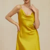 Cowl Neck Slip Dress Lingerie>MICAS Sale