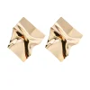Crinkled Statement Earrings>MICAS Online