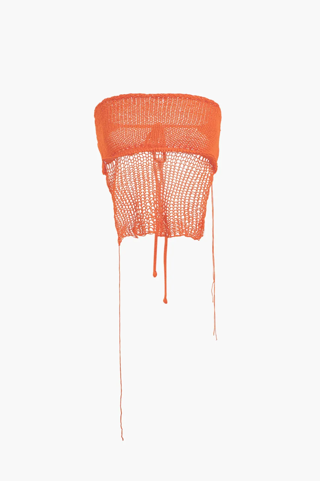 Crochet Backless Tube Top And Split Skirt Set>MICAS Clearance