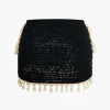 Crochet Shell Tassel Knit Skirt>MICAS Discount