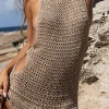 Crochet Sleeveless Cut Out Cover Up>MICAS Outlet