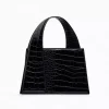 Crocodile Pattern Square Tote Bag>MICAS Hot