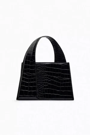 Crocodile Pattern Square Tote Bag>MICAS Hot
