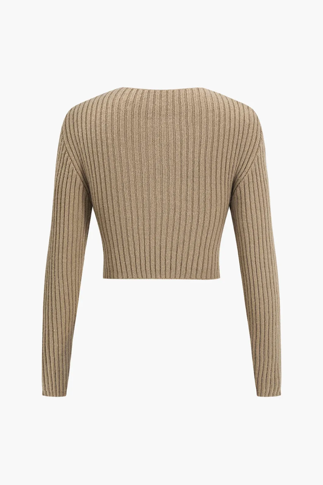 Crossed Sweater Long-Sleeve Top>MICAS Discount