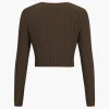 Crossed Sweater Long-Sleeve Top>MICAS Discount