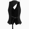 Cut Out Back Vest>MICAS Fashion