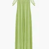 Cut Out Backless Maxi Dress>MICAS Online
