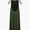 Cut Out Backless Maxi Dress>MICAS Online