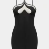 Cut Out Backless Sleeveless Mini Dress>MICAS Online