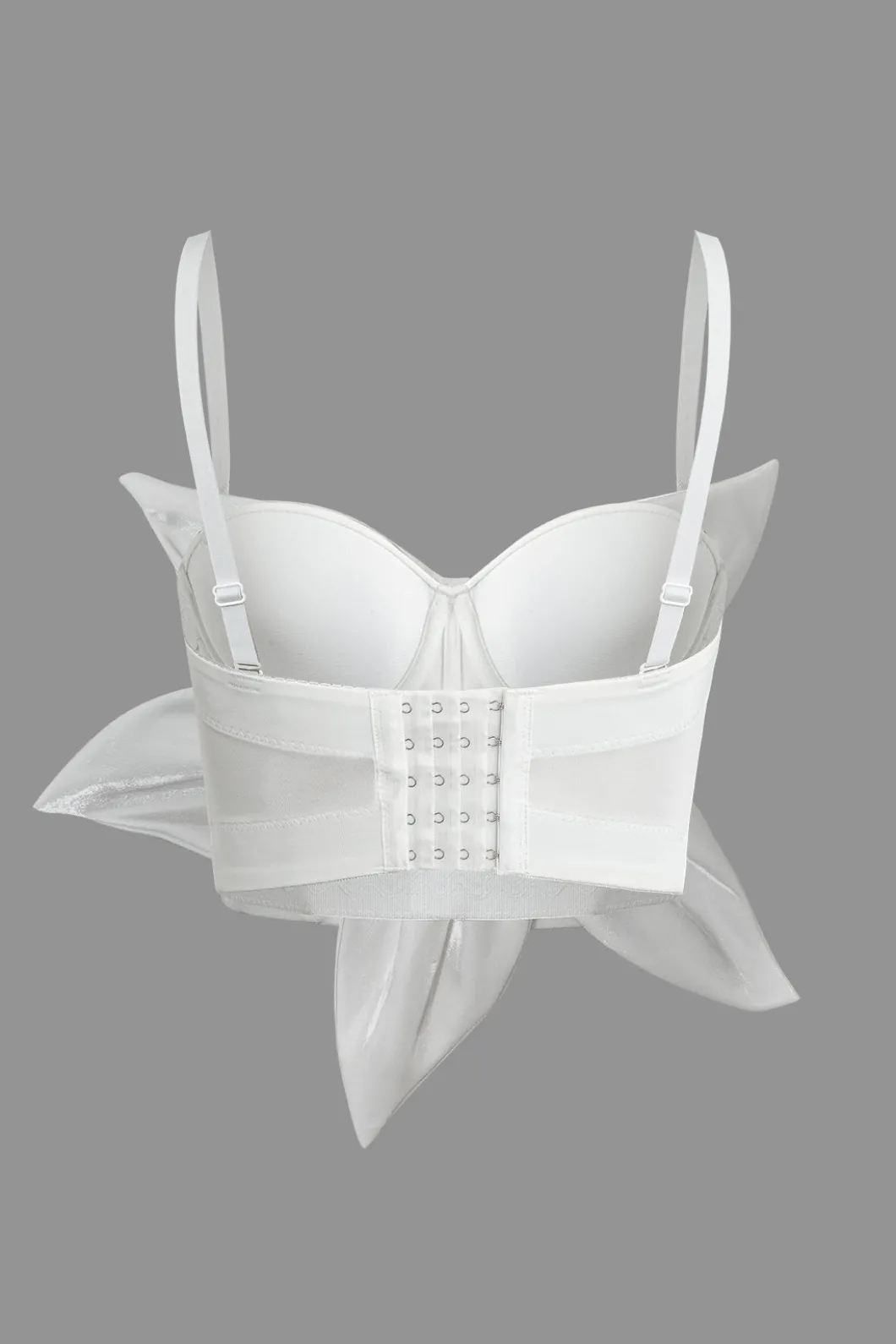 3D Floral Hook And Eye Corset Top>MICAS Hot