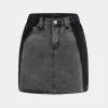 Denim Button Pocket Skirt>MICAS Fashion