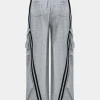 Denim Patchwork Pocket Trousers>MICAS Hot