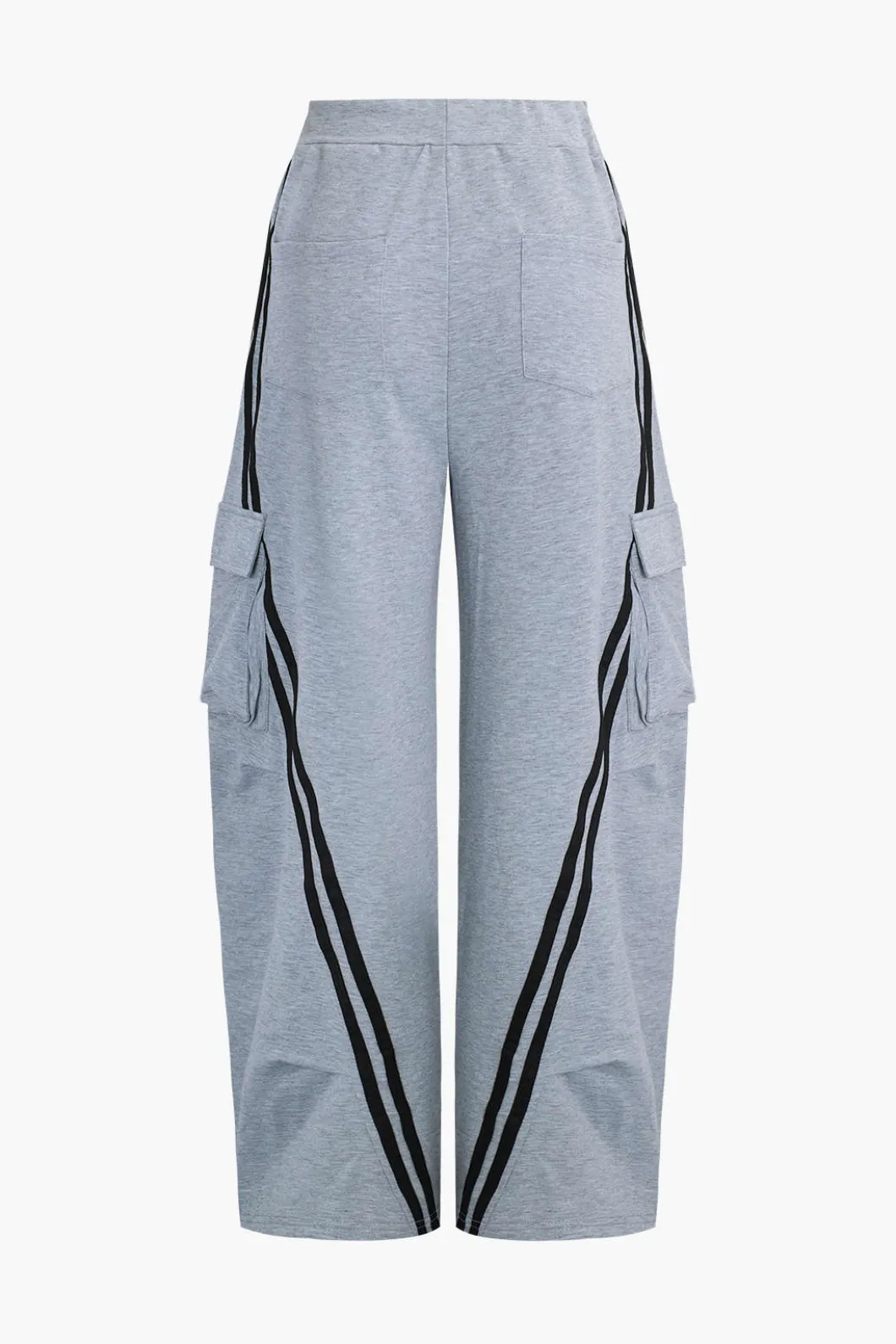 Denim Patchwork Pocket Trousers>MICAS Hot