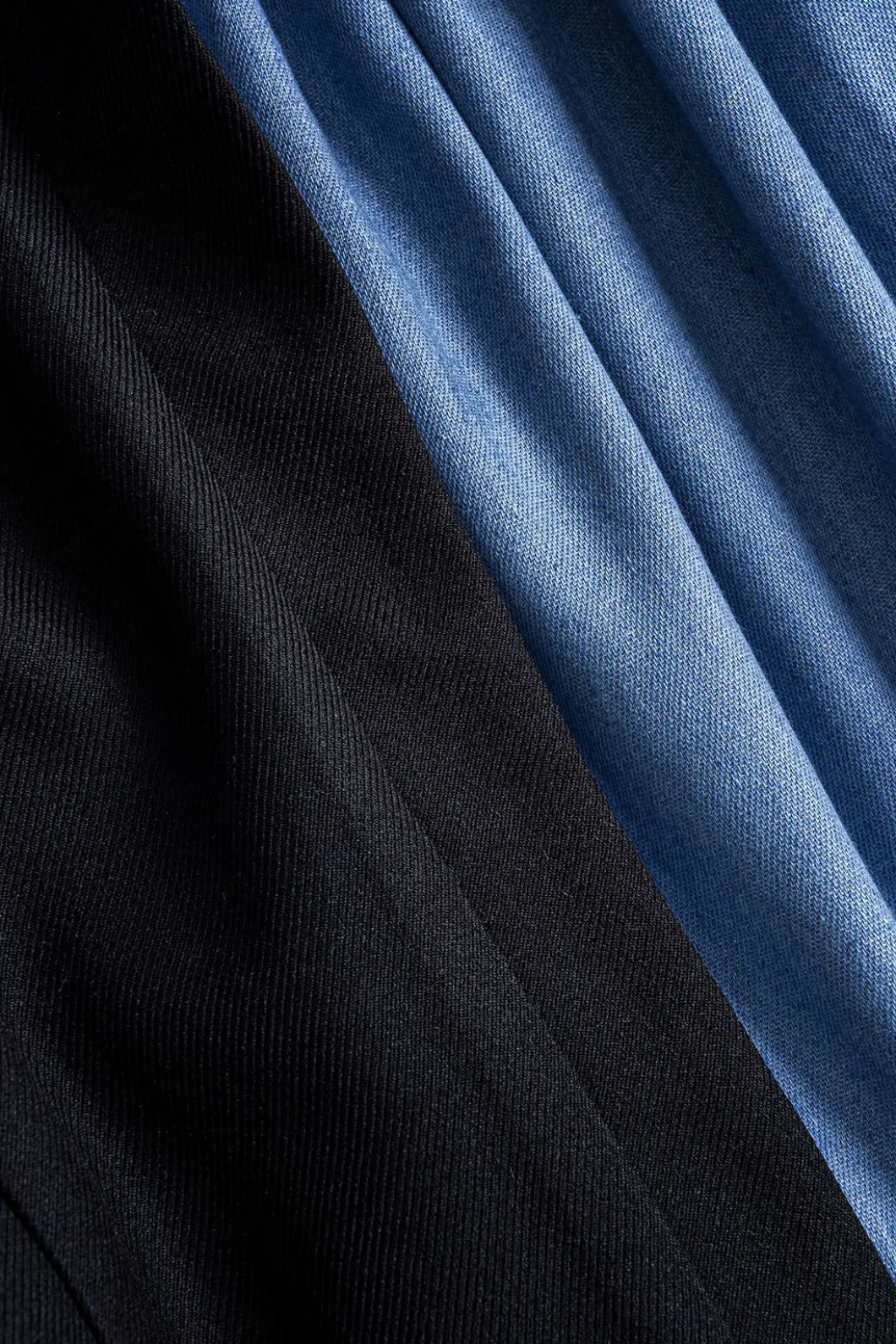 Denim Patchwork Ruched Sleeveless Mini Dress>MICAS Discount