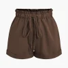 Drawstring Rolled Hem Shorts>MICAS Best