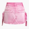Faded Pocket Denim Mini Skirt>MICAS Clearance