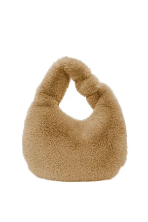 Faux Fur Plush Clutch Bag>MICAS Sale