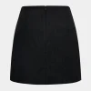 Faux Leather Button Mini Skirt>MICAS Online