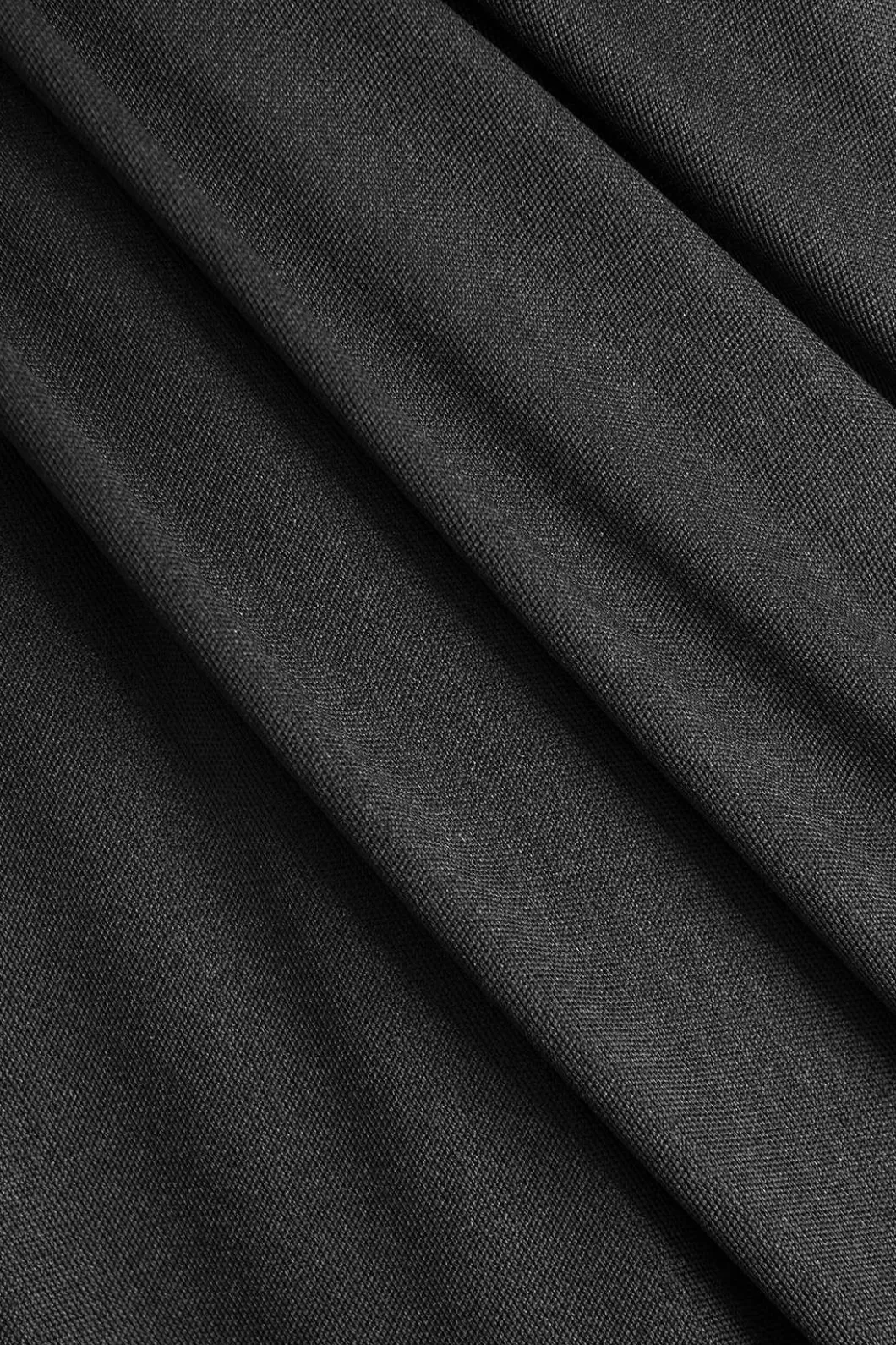 Faux Leather Patchwork Round Neck Long Sleeve Mini Dress>MICAS New