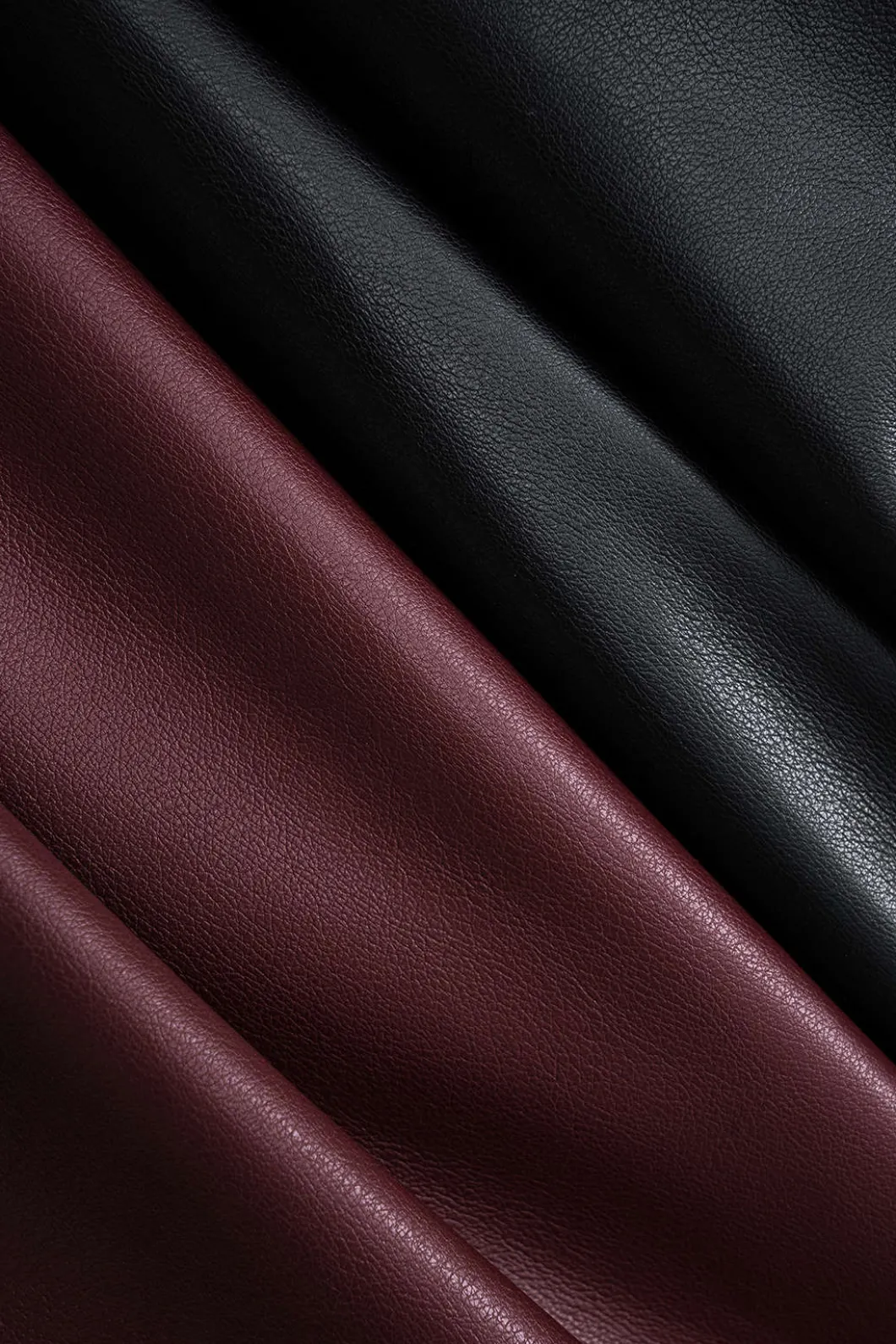 Faux Leather Patchwork Trousers>MICAS Best