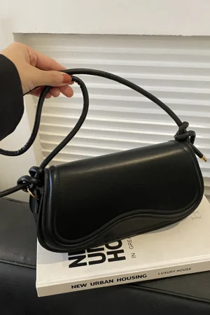 Faux Leather Shoulder Bag>MICAS Sale