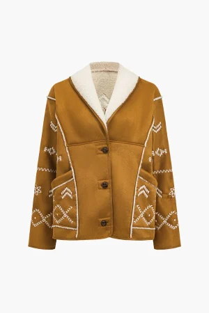 Fleece Embroidery Jacket>MICAS Online