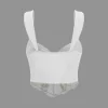 Floral Embroidered Corset Cami Top>MICAS Fashion