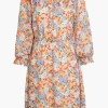 Floral Off The Shoulder Mini Dress>MICAS New